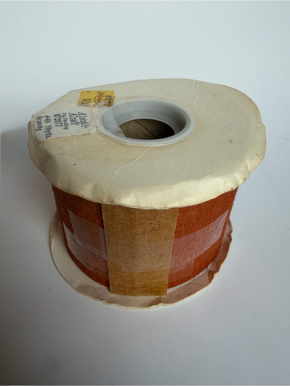 Vintage Ribbon Lot Krinkle Kraft Olympus Lion Ribbon Craft Sewing Trim Destash - Picture 5 of 15